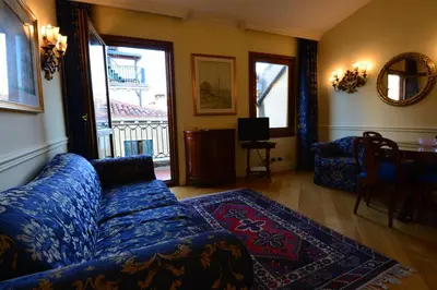 Area soggiorno di Royal San Marco Hotel