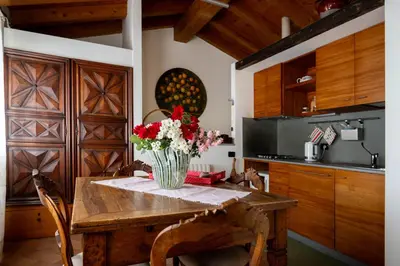 Cucina o angolo cottura di Agriturismo Terre Bianche