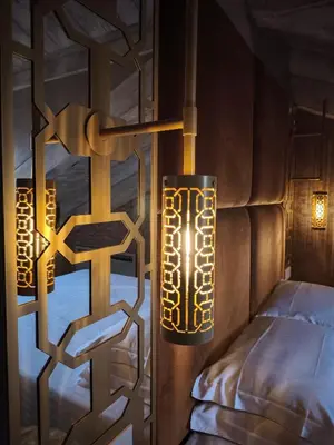Letto o letti in una camera di Hotel Antiche Figure