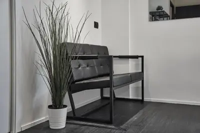 Letto o letti in una camera di AFTER8-BLACK&WHITE