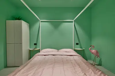Letto o letti in una camera di AFTER8-FLAMINGO