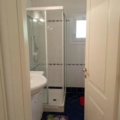 Bagno di Beatiful modern flat Venice centre with private lounge green area relax