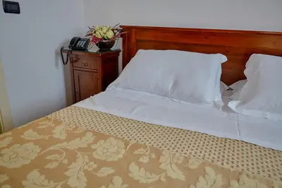 Letto o letti in una camera di Hotel Riviera dei Dogi
