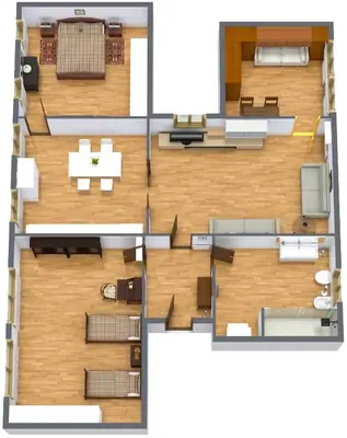 Planimetria di DolceVita Apartments N 496