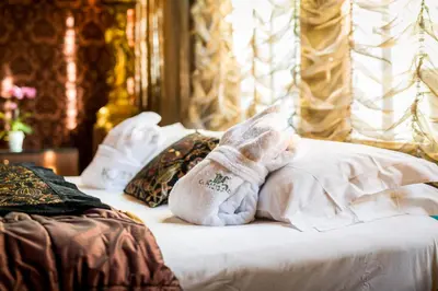 Letto o letti in una camera di Ca Maria Adele