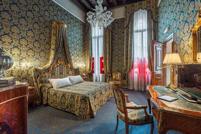 Letto o letti in una camera di Al Ponte Antico
