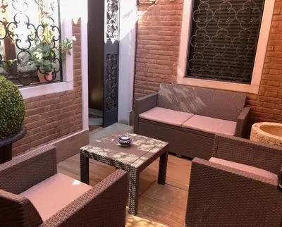 Area soggiorno di Hotel Ariel Silva