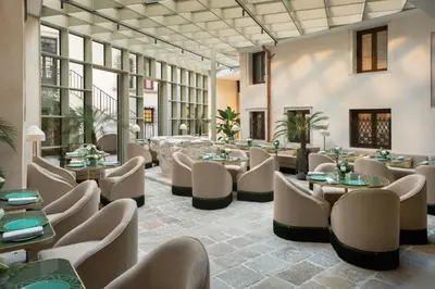 Area soggiorno di Hotel Gabrielli Venezia - Starhotels Collezione