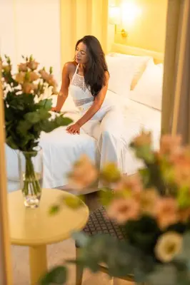 Letto o letti in una camera di Hotel Giudecca Venezia