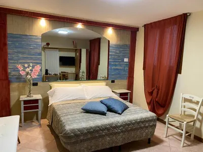 Area soggiorno di Bed & Breakfast Ca'Bassano