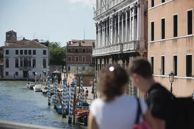 Vista sul fiume nelle vicinanze dell'affittacamere