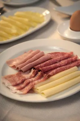 Cibo presso l'affittacamere o nelle vicinanze