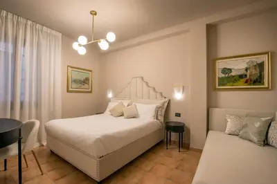 Letto o letti in una camera di Daplace - Antica Casa Coppo 1