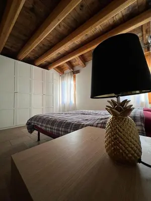 Letto o letti in una camera di Euganean Hills Apartment