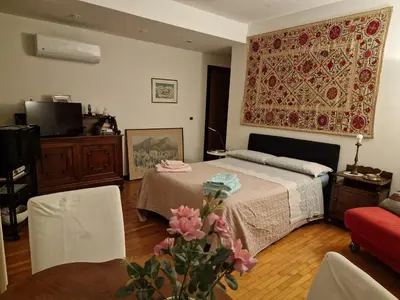 Letto o letti in una camera di B&B Al Duomo - PADOVA