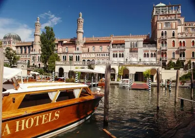 Vista sul fiume nelle vicinanze dell'hotel