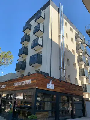 Edificio in cui si trova l'aparthotel