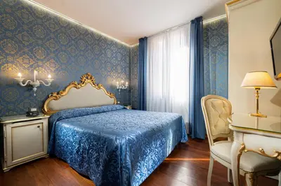 Letto o letti in una camera di Hotel Santa Marina