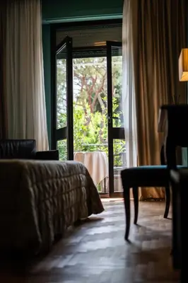 Area soggiorno di Hotel Terme Milano