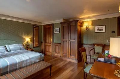 Letto o letti in una camera di Hotel Montecarlo