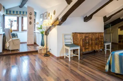 Letto o letti in una camera di Corte Canal Venice