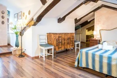 Letto o letti in una camera di Corte Canal Venice