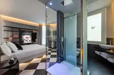 Letto o letti in una camera di Hotel Locanda Al Piave ***S