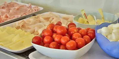 Cibo presso l'hotel o nelle vicinanze