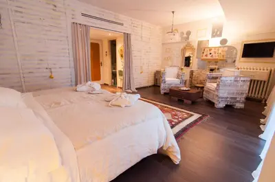 Letto o letti in una camera di Abano Ritz Hotel Terme