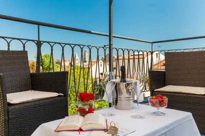 Balcone o terrazza di Palazzo Guardi