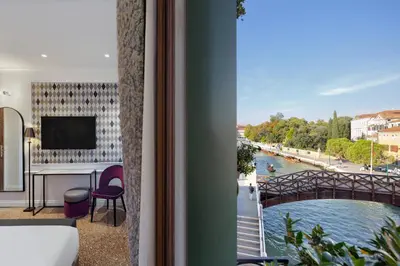 TV o dispositivi per l'intrattenimento presso Hotel Arlecchino