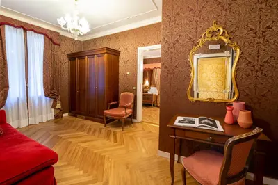 Area soggiorno di Hotel Antico Doge - a Member of Elizabeth Hotel Group