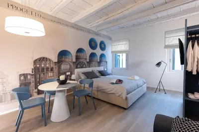 Area soggiorno di Residenza SubitoSanto - Appartamento 5A 