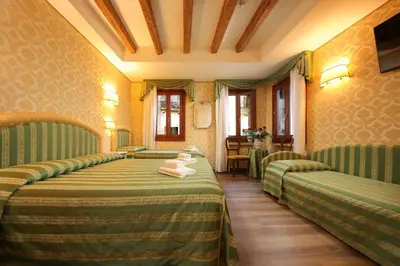 TV o dispositivi per l'intrattenimento presso Hotel Da Bruno