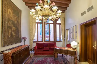 Area soggiorno di Hotel Piccola Fenice