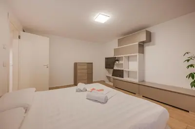 Letto o letti in una camera di Grengarden home