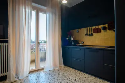Cucina o angolo cottura di Casa del Bagatto