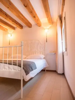 Letto o letti in una camera di San Felice your Venice