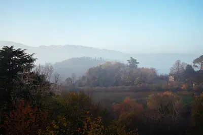 Paesaggio naturale nelle vicinanze dell'affittacamere