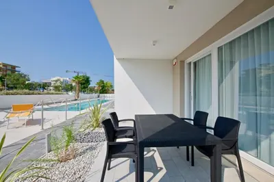Balcone o terrazza di Saint Tropez Apartments