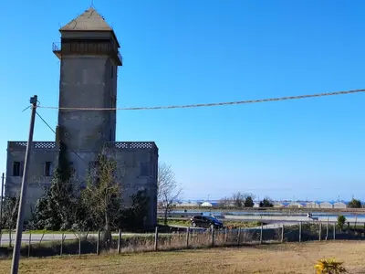 Paesaggio naturale nelle vicinanze della villa