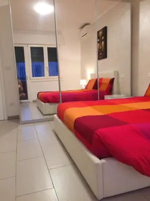 Letto o letti in una camera di Mechai Boatto Tumpat