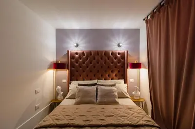 Letto o letti in una camera di APPARTAMENTO STELLA