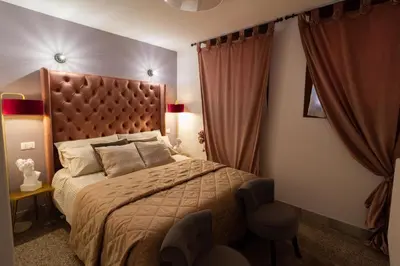 Letto o letti in una camera di APPARTAMENTO STELLA
