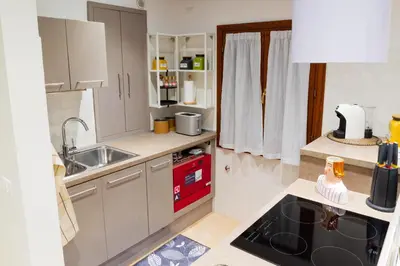 Cucina o angolo cottura di APPARTAMENTO STELLA