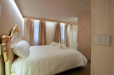 Letto o letti in una camera di The Venice Nest @ Ca' Del Duca