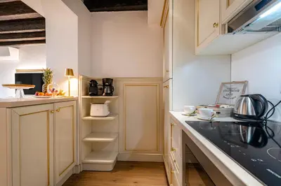 Cucina o angolo cottura di Laguna D'oro Luxury Apartments