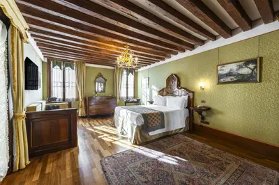 Letto o letti in una camera di Hotel Casa Nicolò Priuli