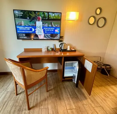 TV o dispositivi per l'intrattenimento presso Hotel all'Orso