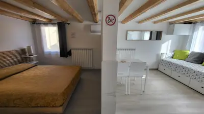 Letto o letti in una camera di Casa lagunare haus